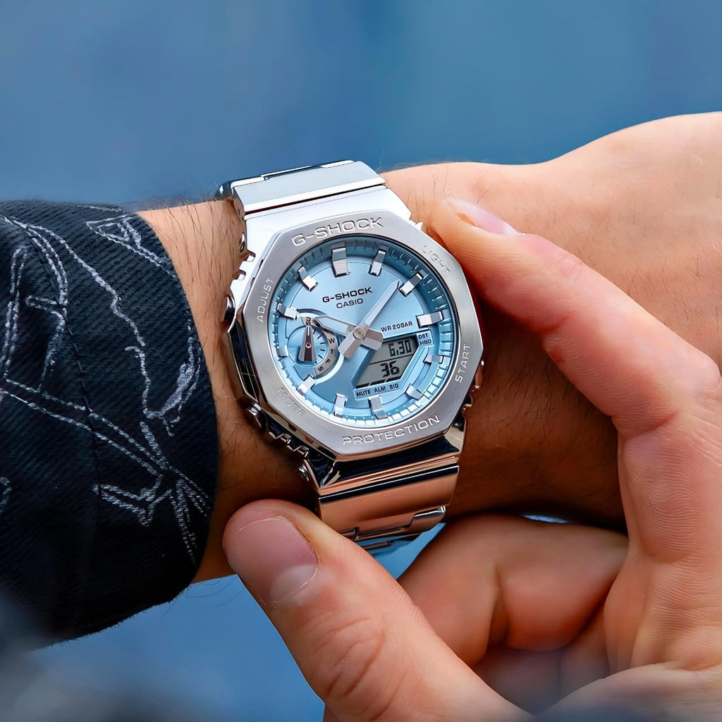 🔥 G-Shock GM-2110 Silver Metal Edition