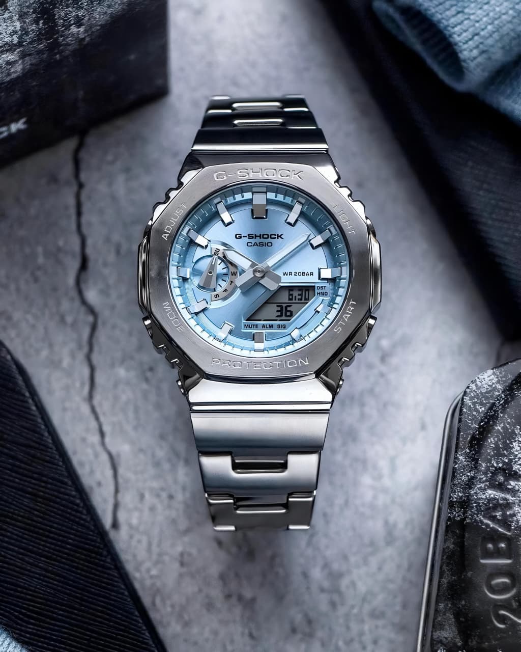 🔥 G-Shock GM-2110 Silver Metal Edition