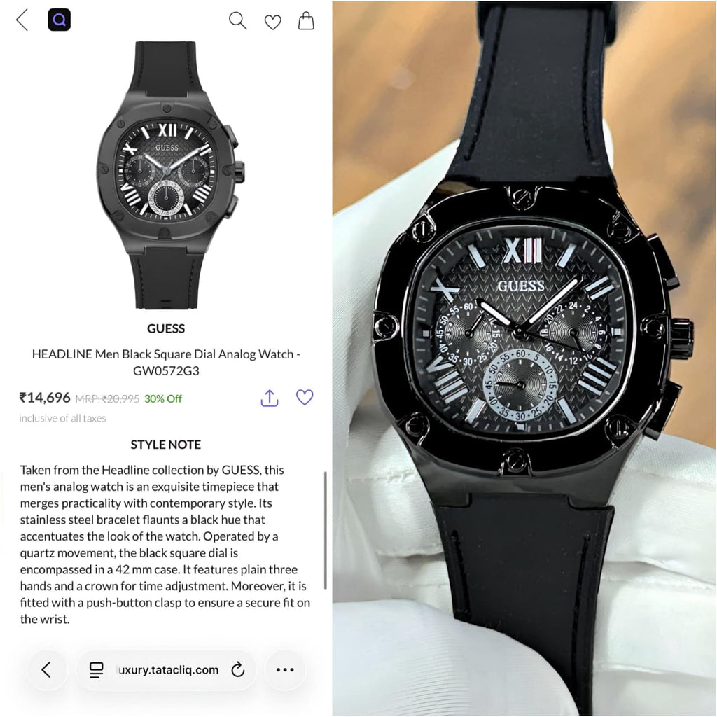 ✨ Guess “Headline” Chronograph