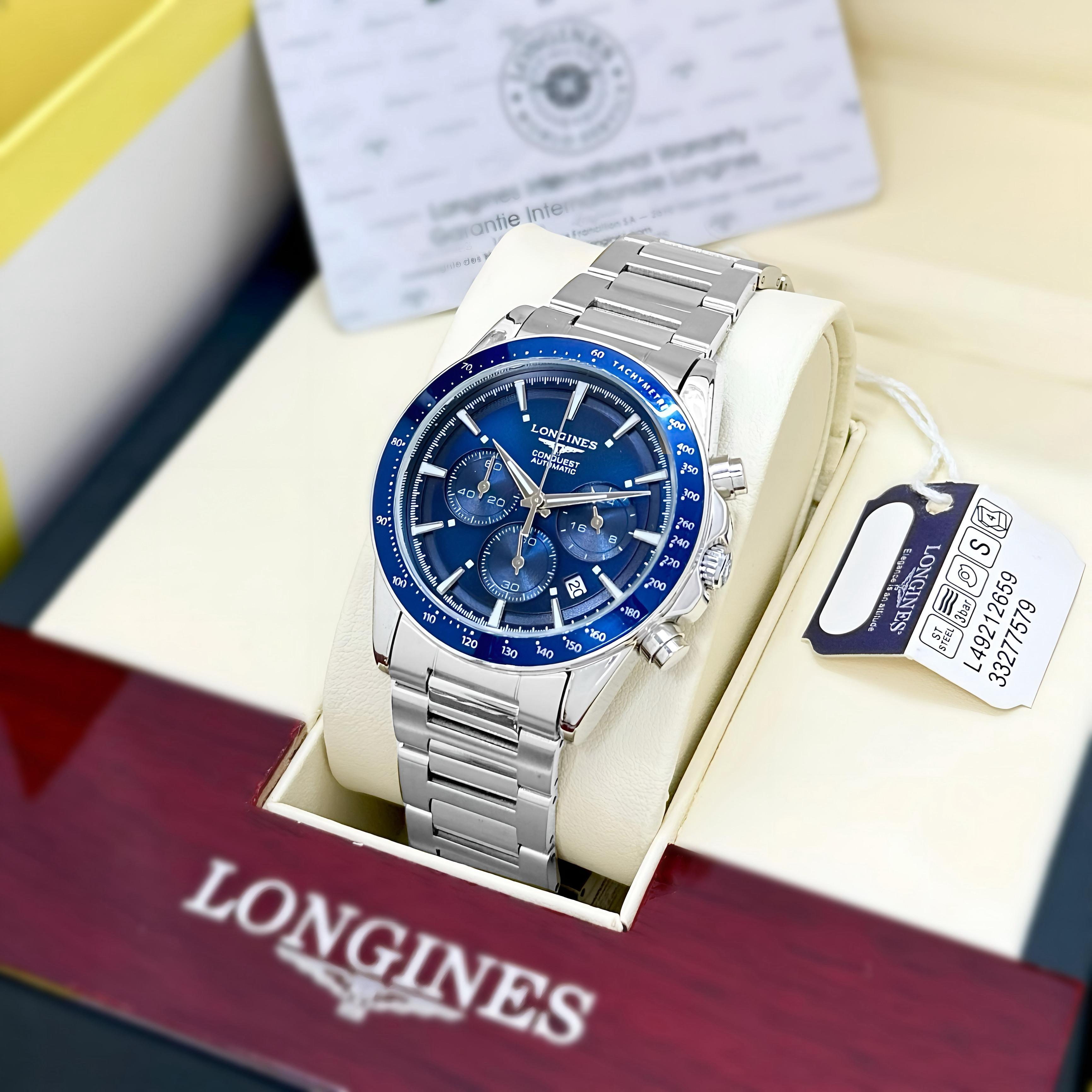 💥Longines Conquest – Sport Meets Timeless Elegance