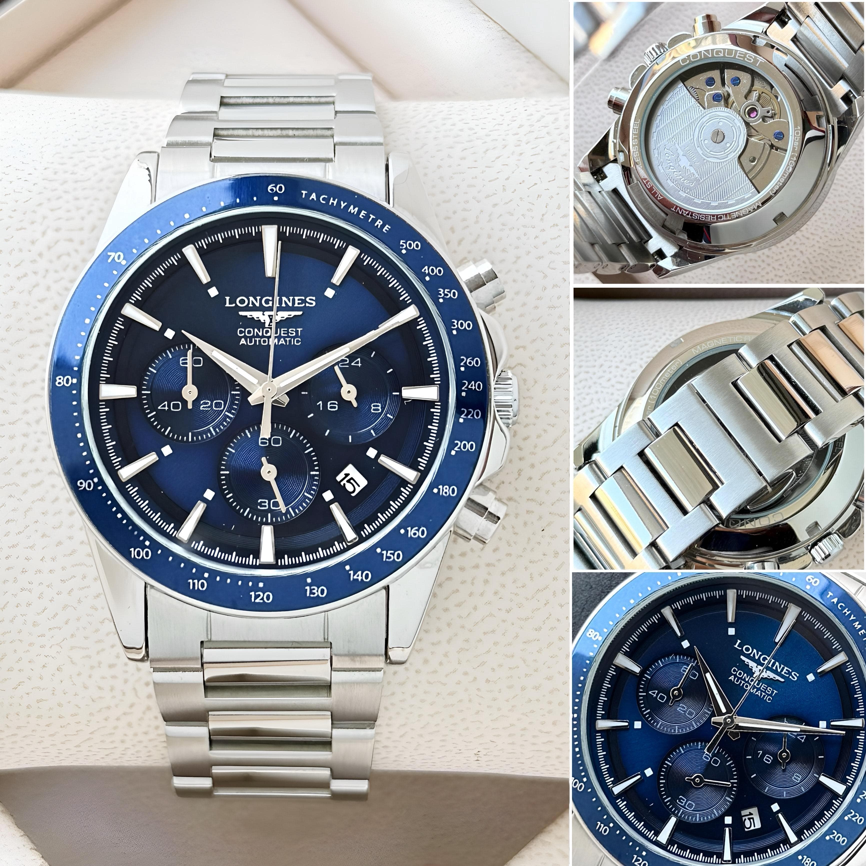 💥Longines Conquest – Sport Meets Timeless Elegance